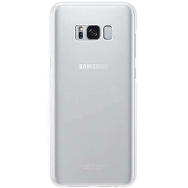 SAMSUNG Galaxy S8+ Hard-Cover Clear silver