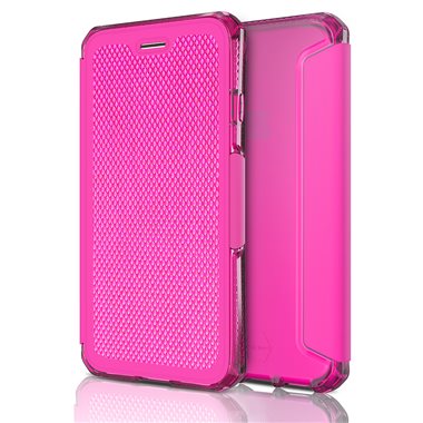 ITSKINS Apple iPhone 8+, 7+, 6S+, 6+ Drop-Protection-Cover Spectra pink