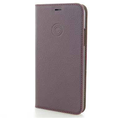 MIKE GALELI ISTANBUL Apple iPhone XR Book-Cover Echtleder Marc bordeaux