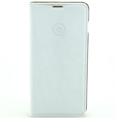 MIKE GALELI ISTANBUL Huawei P30 Book-Cover Echtleder Marc white