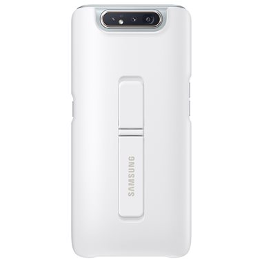 SAMSUNG Galaxy A80 Hard-Cover Standing Cover white