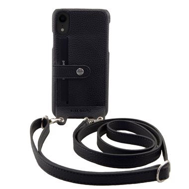 MIKE GALELI ISTANBUL Apple iPhone XR Back-Cover Lenny mit Gurt schwarz