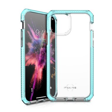 ITSKINS Apple iPhone 11 Pro Drop-Protection Cover SUPREME CLEAR light blue transparent