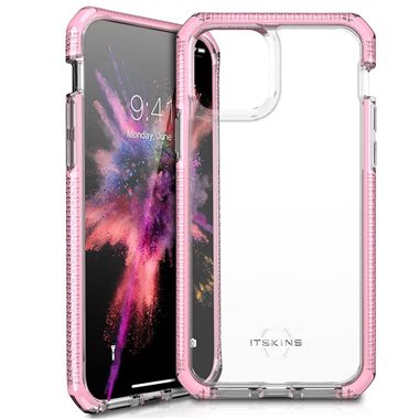 ITSKINS Apple iPhone 11 Pro Max Drop-Protection Cover SUPREME CLEAR light pink transparent
