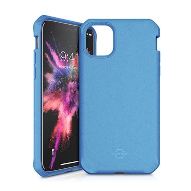 ITSKINS Apple iPhone 11 Pro Max Soft-Cover Feronia Bio blue