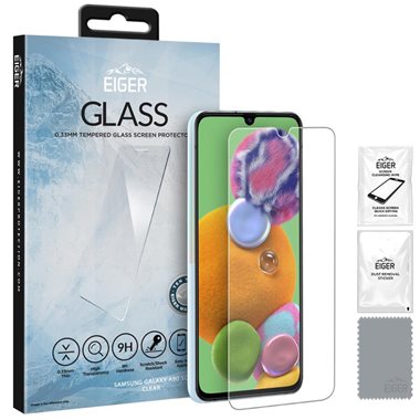 EIGER Samsung Galaxy A90 5G Display-Glas 2.5D Glas clear