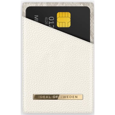 IDEAL OF SWEDEN Universal Magnetic Card Holder Pearl Python