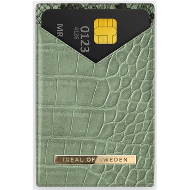 IDEAL OF SWEDEN Universal Magnetic Card Holder Wild Wood Python