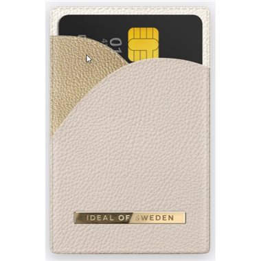 IDEAL OF SWEDEN Universal Magnetic Card Holder Cloudy Caramel