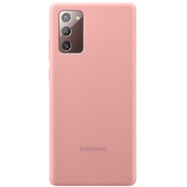 SAMSUNG Note 20 Hard-Cover Silicone Cover Mystic Bronze