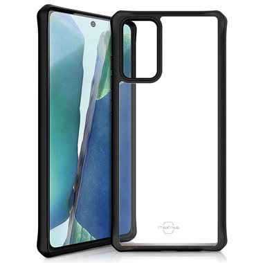 ITSKINS Samsung Note 20 Soft-Cover FERONIA PURE black and transparent