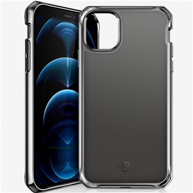 ITSKINS Apple iPhone 12 Pro Max Drop-Protection Cover HYBRID GLASS space grey