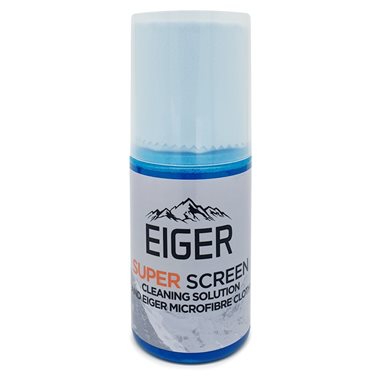 EIGER Screen Cleaning Kit Display Reinigungs-Set Eiger Super Screen Cleaning Kit 2 in 1