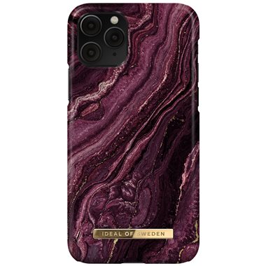 IDEAL OF SWEDEN Apple iPhone 11 Pro/XS/X Designer Hard-Cover Golden Plum