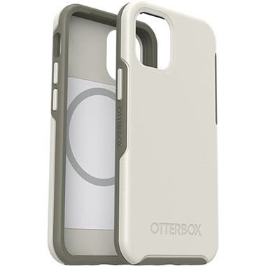 OTTERBOX Apple iPhone 12 mini Protection-Cover mit MagSafe Symmetry+, Spring Snow Beige