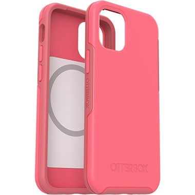 OTTERBOX Apple iPhone 12 mini Protection-Cover mit MagSafe Symmetry+, Tea Petal Pink