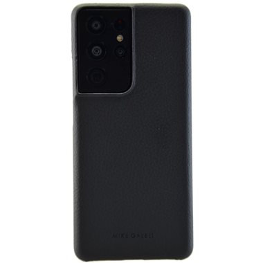 ISTANBUL Samsung Galaxy S21 Ultra HARD-Cover in Echtleder Lenny black