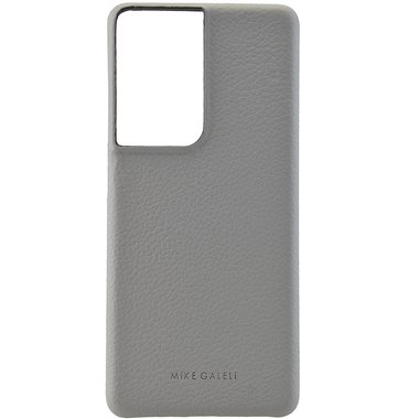 MIKE GALELI ISTANBUL Samsung Galaxy S21 Ultra HARD-Cover in Echtleder Lenny stone