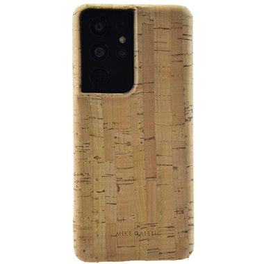 MIKE GALELI ISTANBUL Samsung Galaxy S21 Ultra Hard-Cover aus Kork ECO Levi Cork natural
