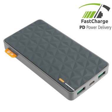 XTORM Powerbank 10'000Ah 20W Output: 1xUSB-C PD, 2xUSB-A QC3.0 Fuel Series 4