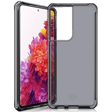 ITSKINS Samsung Galaxy S21 Ultra Drop-Protection Cover SPECTRUM CLEAR black