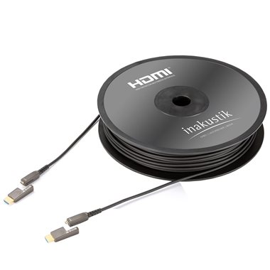 INAKUSTIK LWL Profi HDMI-Micro 2.0b optical fiber cable 10m