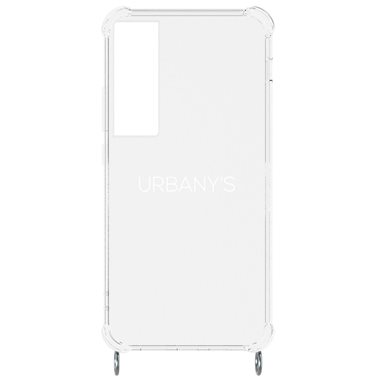 URBANYS NECKLACE Samsung Galaxy S21 Necklace-Cover ohne Band! NC-TS-SS21 transparent