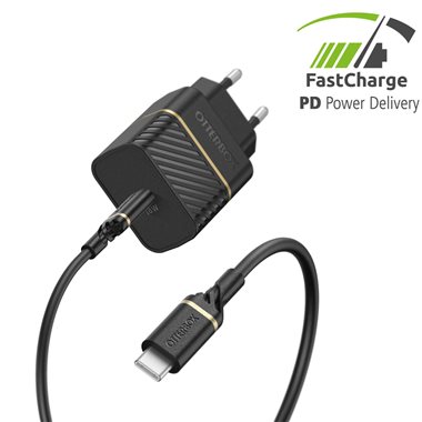 OTTERBOX alle Geräte mit USB-C Charger 100V-240V 20W PowerDelivery Black Shimmer
