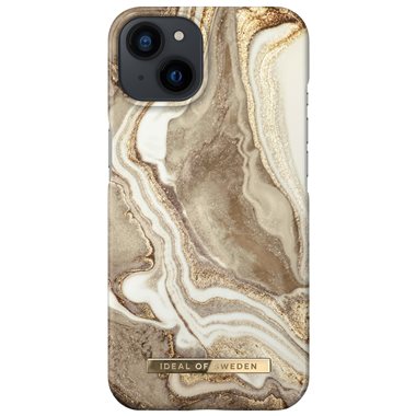 IDEAL OF SWEDEN Apple iPhone 13 Designer Hard-Cover Golden Sand Marble