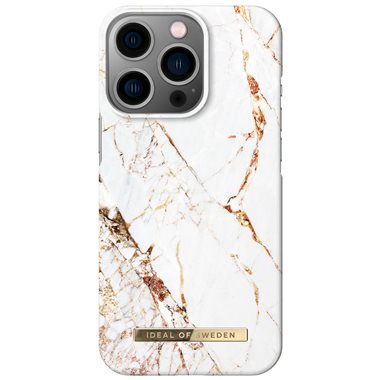 IDEAL OF SWEDEN Apple iPhone 13 Pro Designer Hard-Cover Carrara Gold