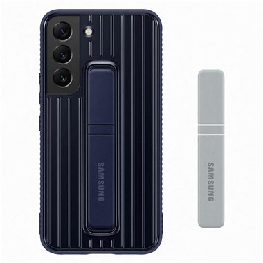 SAMSUNG Galaxy S22 Hard-Cover Protective Standing Cover navy