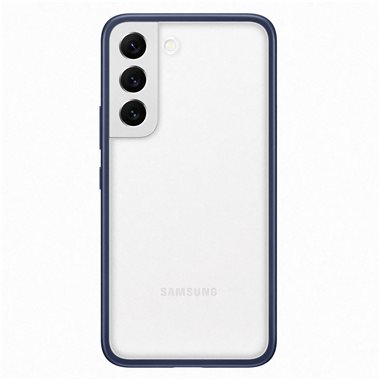 SAMSUNG Galaxy S22 Hard-Cover Frame Cover navy