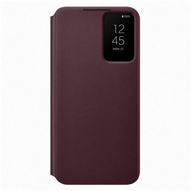 SAMSUNG Galaxy S22+ Book-Cover Smart Clear View Cover burgundy