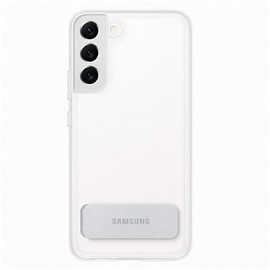 SAMSUNG Galaxy S22+ Hard-Cover transparent Clear Standing Cover transparent