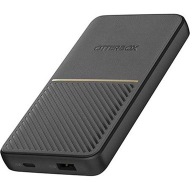 OTTERBOX Powerbank 10'000mAh 18W 10Ah 1xUSB-A QC3, 1xUSB-C PD black (PD=PowerDelivery)