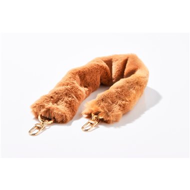 ETUUI Flauschiges und veganes Fellband 44cm für Necklace-Cover St. Moritz Straps short beige