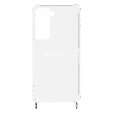 URBANYS NECKLACE Samsung Galaxy S22+ Necklace-Cover ohne Band! transparent mit silber Ringen