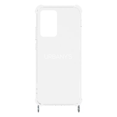 URBANYS NECKLACE Samsung Galaxy A53 5G Necklace-Cover ohne Band! transparent mit silber Ringen