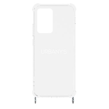 URBANYS NECKLACE Samsung Galaxy A33 5G Necklace-Cover ohne Band! transparent mir silber Ringen