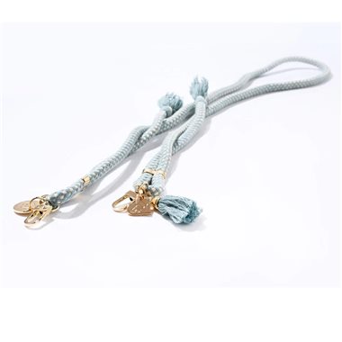 ETUUI Kordel mit Gold Applikation Für Necklace Cover Original blue/gold