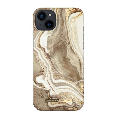 IDEAL OF SWEDEN Apple iPhone 14 Plus Designer-Cover Golden Sand Marble