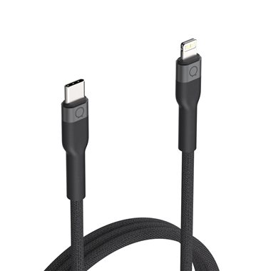 LINQ USB-C Kabel 2.0m USB-C Stecker -> Lightning-Stecker LQ48031 grey