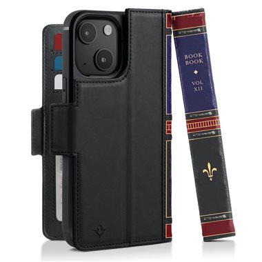 TWELVE SOUTH iPhone 14 Plus Book-Cover Vintage Book black