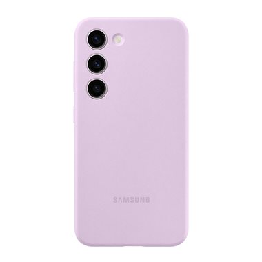SAMSUNG Galaxy S23 Silikon-Backcover Silicone Case Lavender