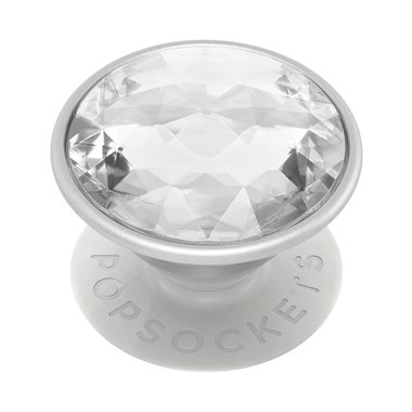 POPSOCKETS PopGrip Premium Disco Crystal Silver