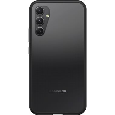 OTTERBOX Samsung Galaxy A34 5G Outdoor-Cover React Black Crystal transparent/black