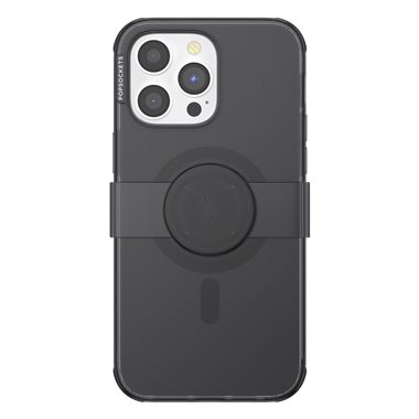 POPSOCKETS Apple iPhone 14 Pro Max Backcover mit Popsockets Solid Black