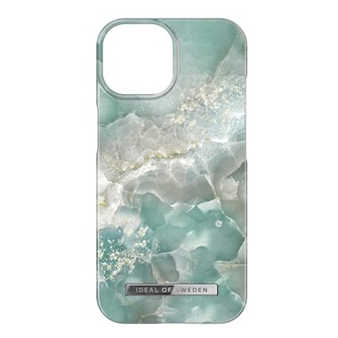 IDEAL OF SWEDEN Apple iPhone 15 Designer Hard-Cover Azura Marble