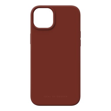 IDEAL OF SWEDEN Apple iPhone 15 Plus Designer Silicone-Cover Dark Amber