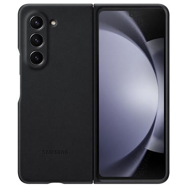 SAMSUNG Galaxy Z Fold5 Hard-Cover Eco-leather Case Graphite
